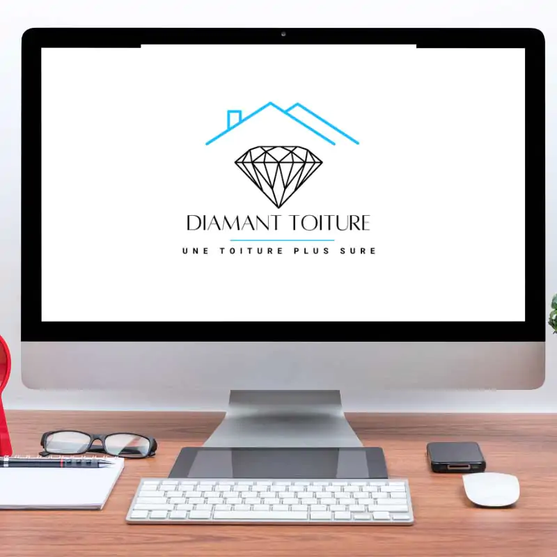 Diamant Toiture - Création site web et logo